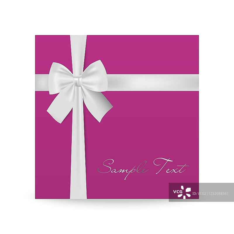 蝴蝶结贺卡图片素材