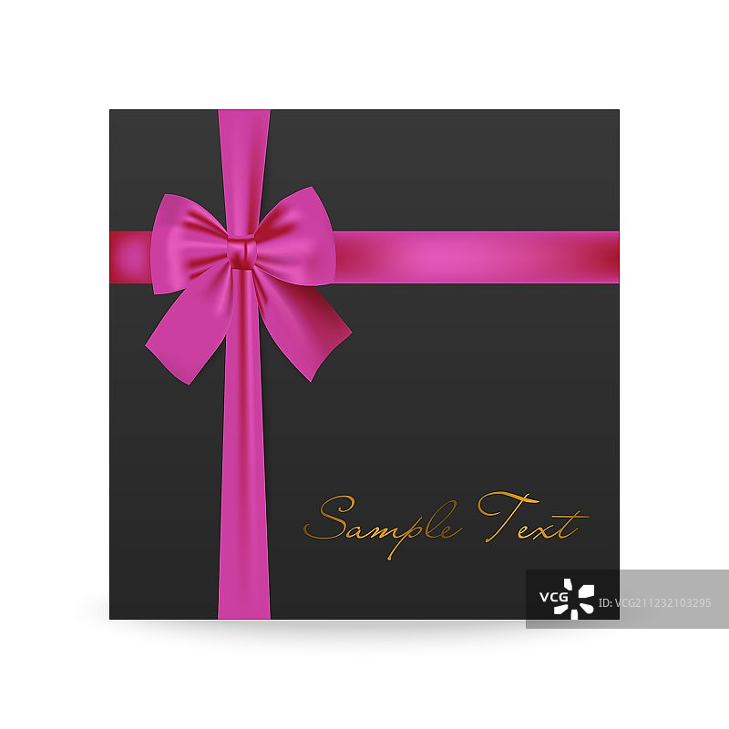 蝴蝶结贺卡图片素材