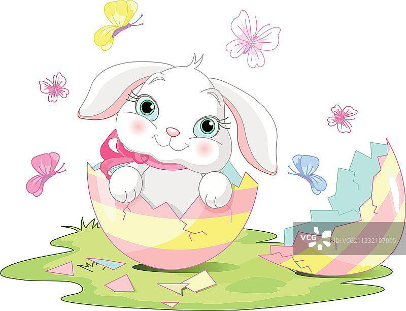 复活节兔子图片素材