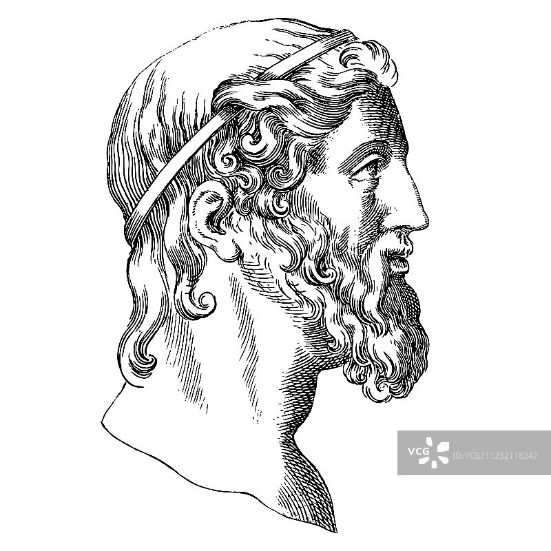 亚里士多德图片素材