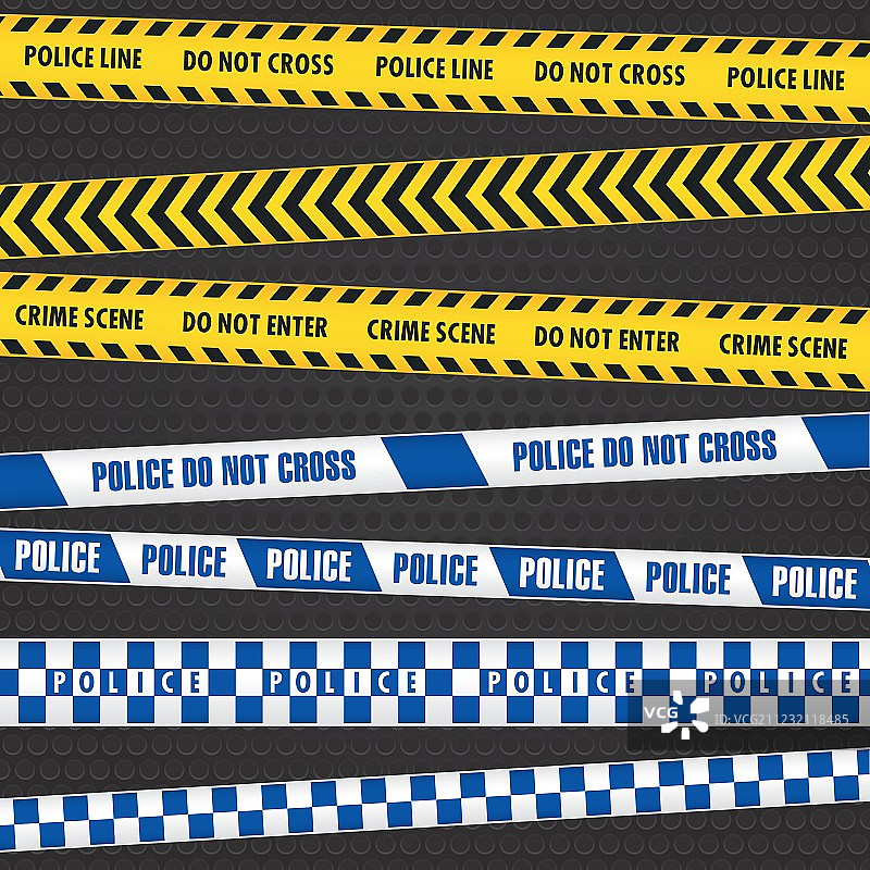 警察警戒线图片素材