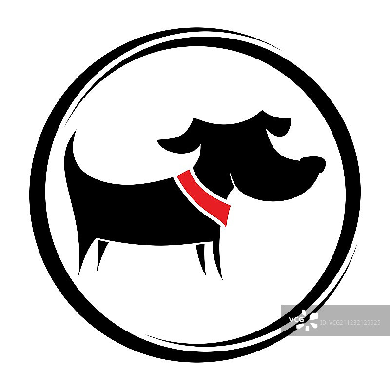 狗狗标志图片素材