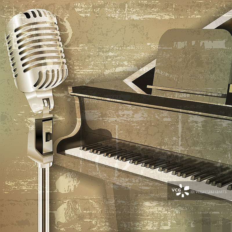 抽象绿色音效纹理背景图片素材