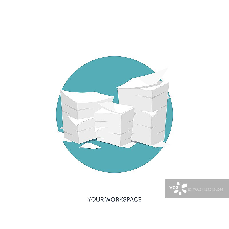 扁平风背景文书工作图片素材