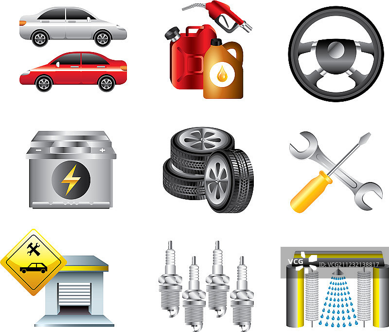 汽油图标图片素材