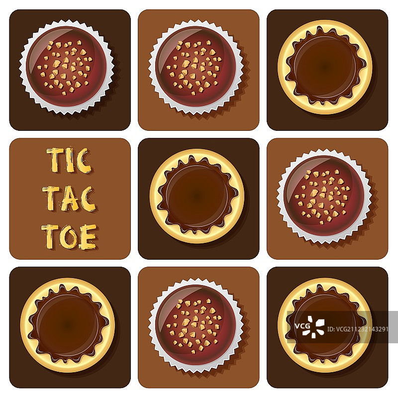 黑色背景上的甜甜圈俯视图图片素材