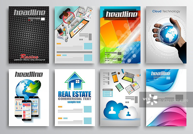 宣传单设计信息图表模板图片素材