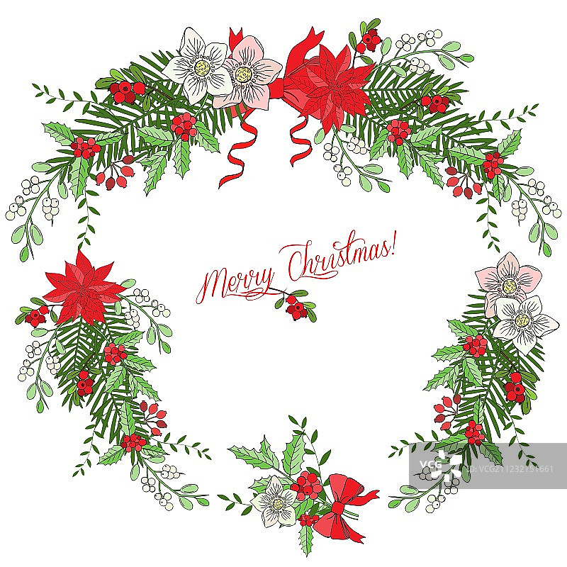 圣诞装饰背景图片素材