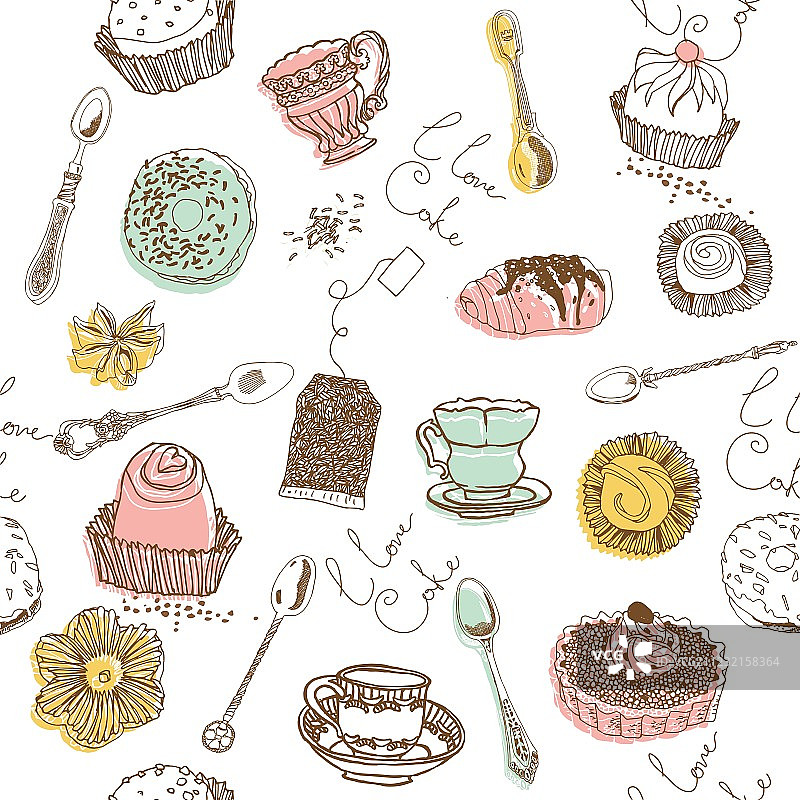 蛋糕爱好者背景图片素材