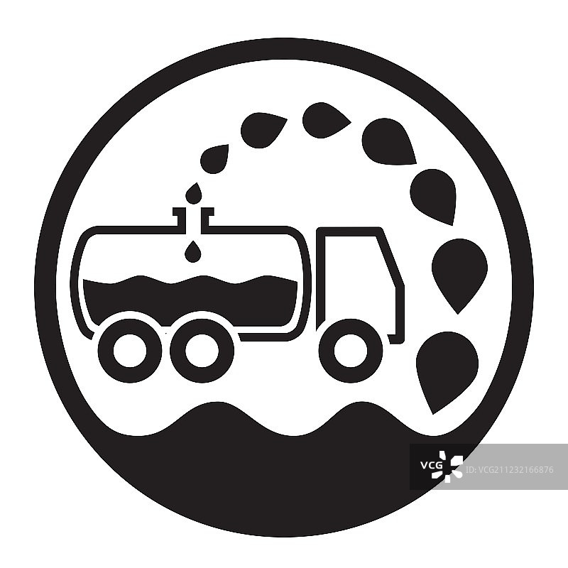 汽车真空污水处理图片素材