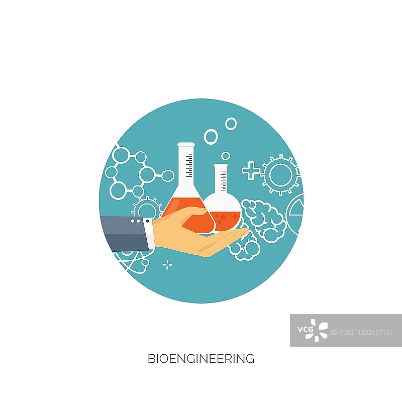 扁平风格医疗背景素材图片素材