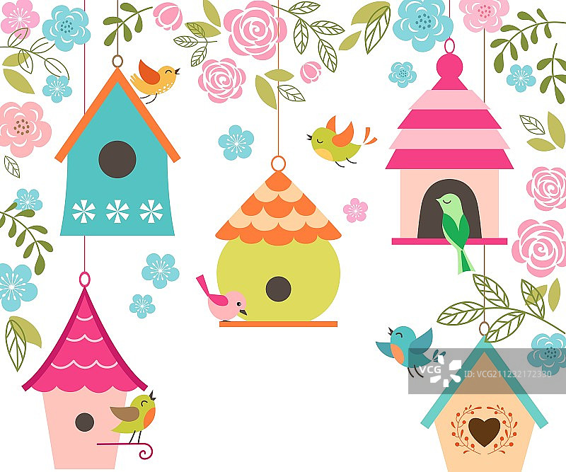 你好春天图片素材