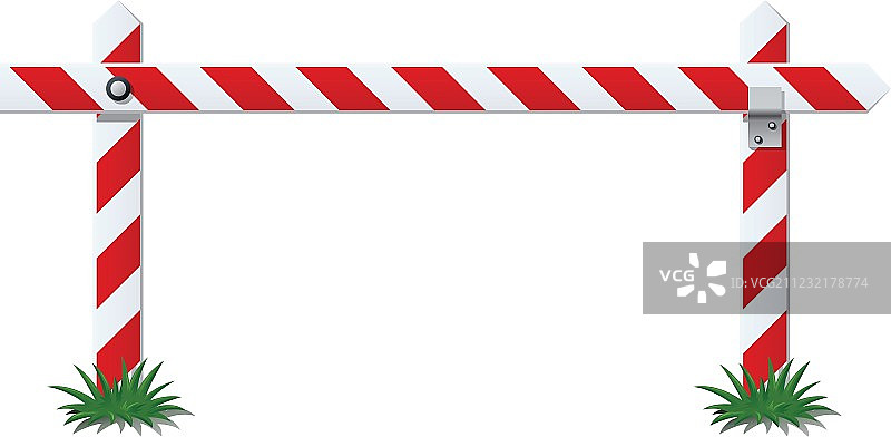 红色条纹白色长条图片素材