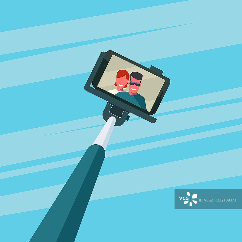 情侣自拍图片素材