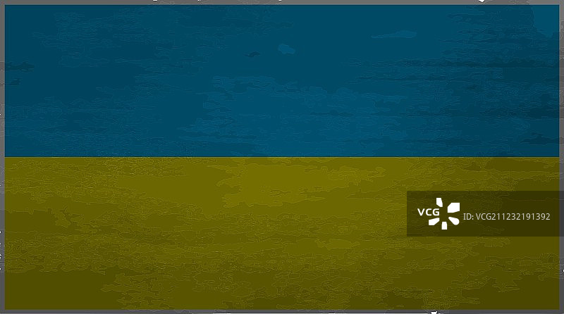 乌克兰做旧旗帜背景图片素材