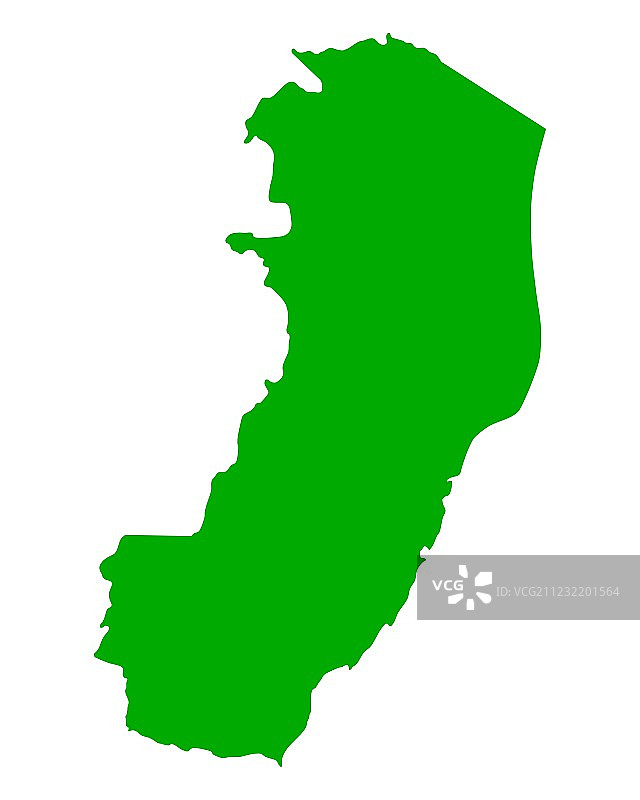 圣埃斯皮里图州地图图片素材