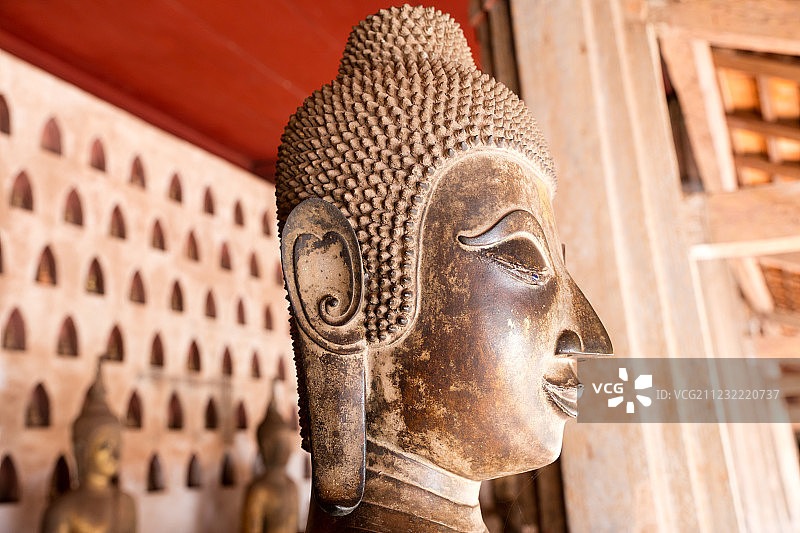 老挝万象西萨格寺图片素材