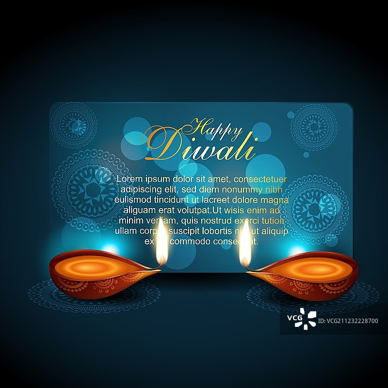 排灯节闪亮背景图片素材