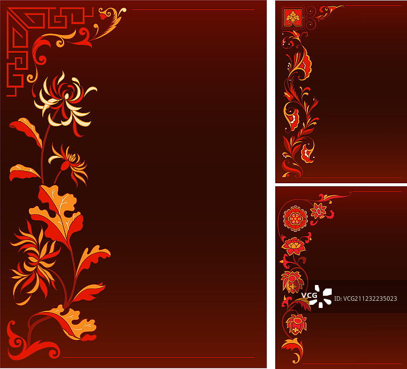 花卉装饰图片素材