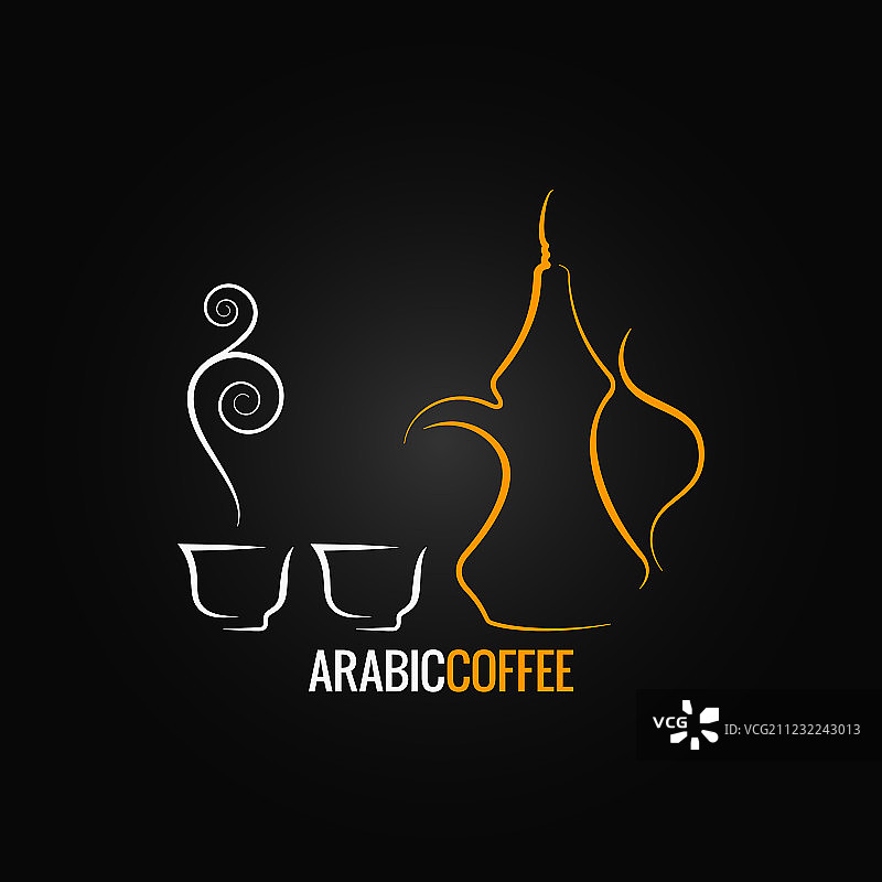 复古咖啡设计背景图片素材