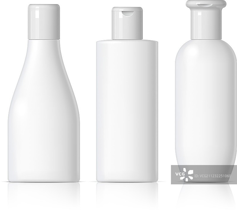 逼真化妆品喷雾瓶容器图片素材