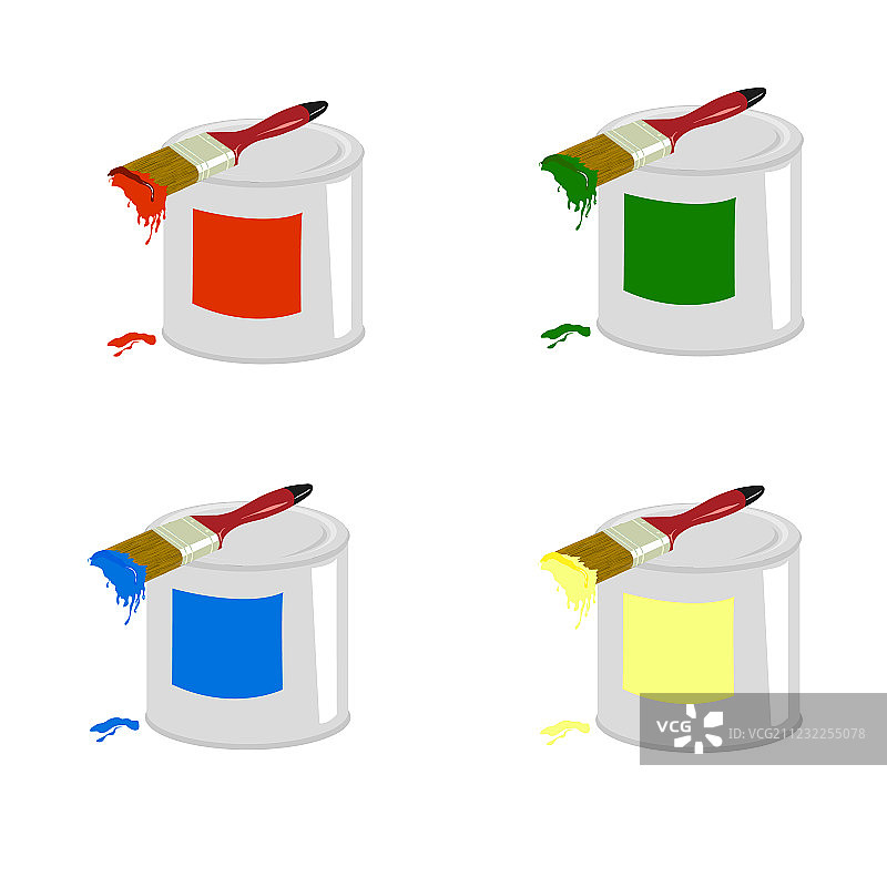 油漆罐图片素材