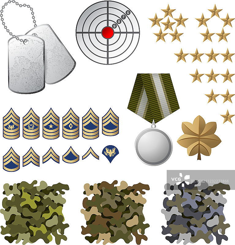 军事图标图片素材