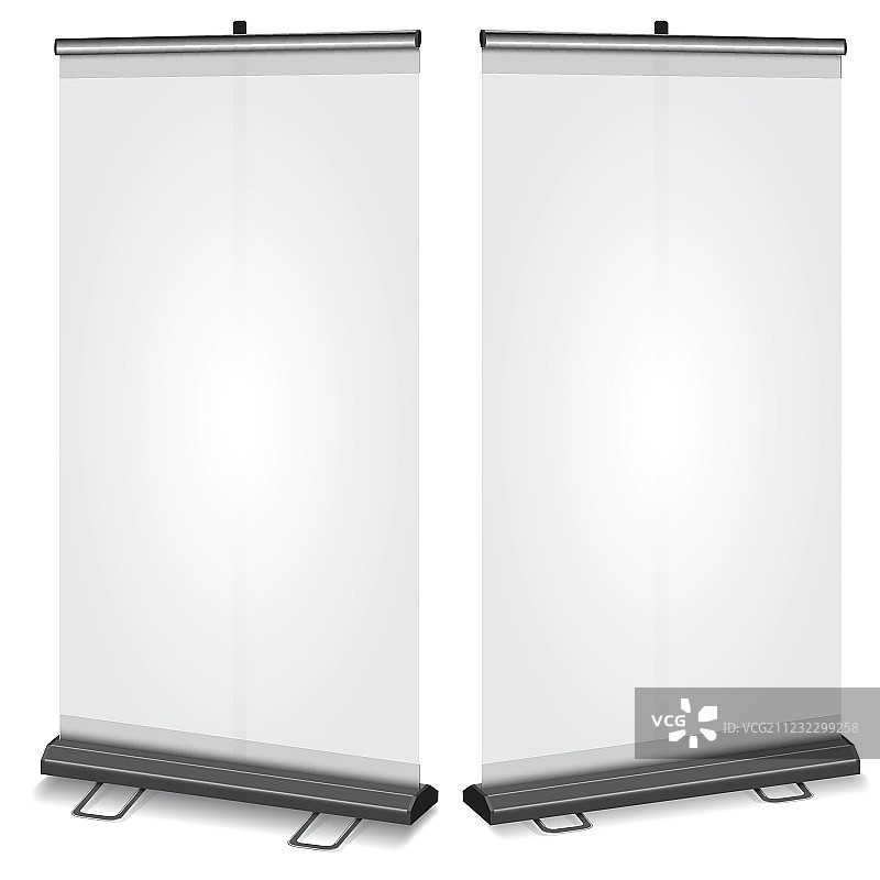 空白易拉宝图片素材