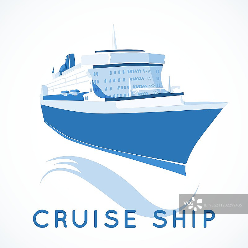 邮轮标签图片素材