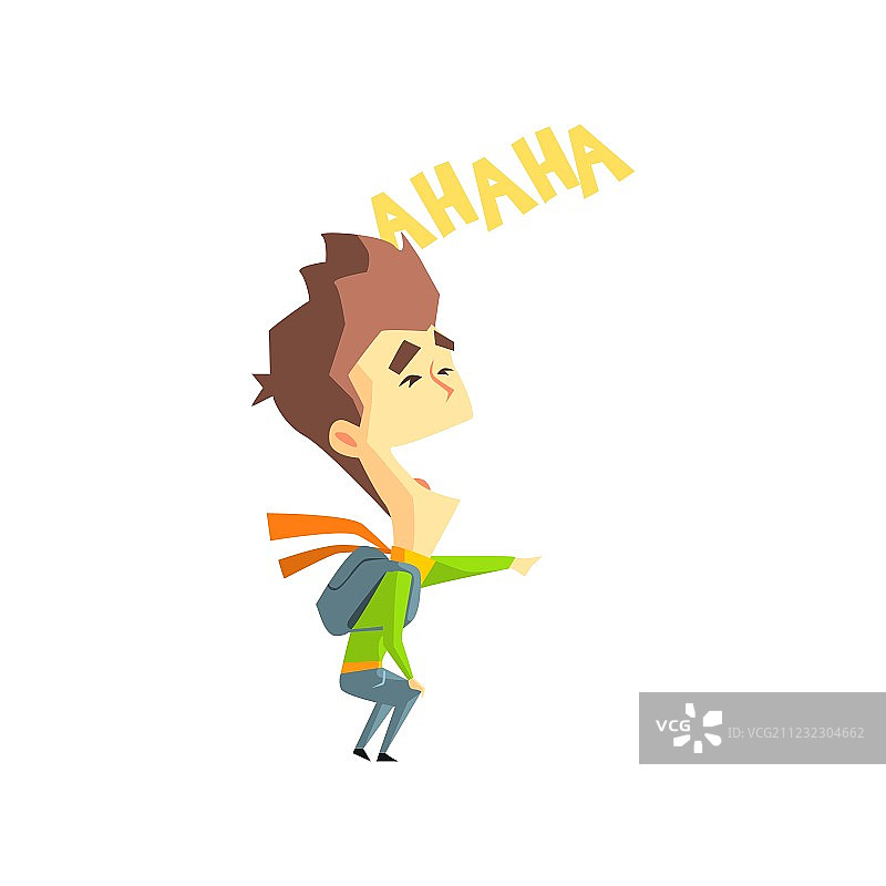 微笑男孩表情图标图片素材