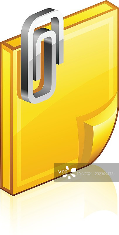 带曲别针的纸张图片素材