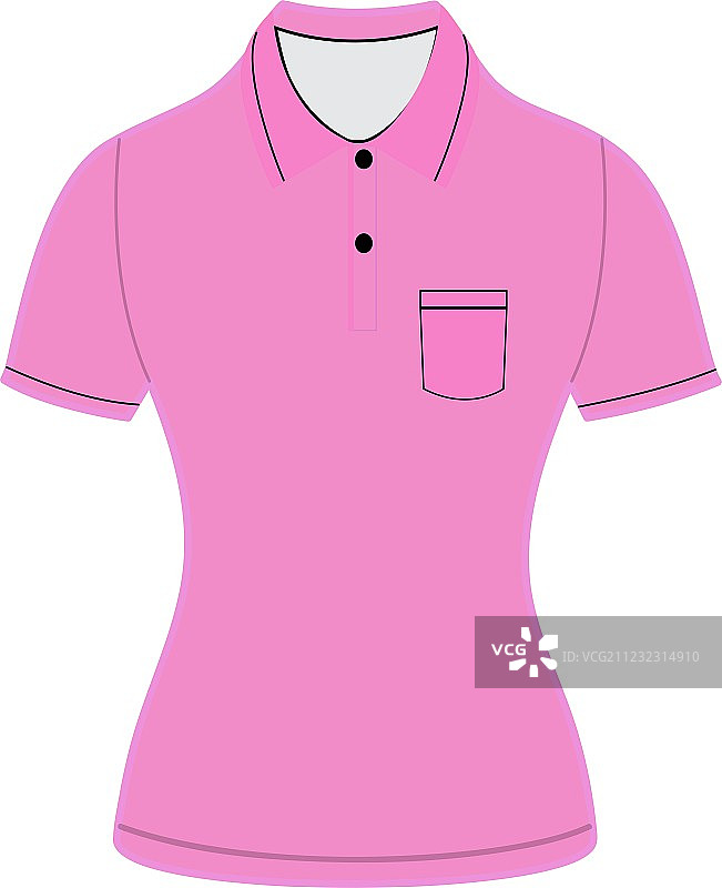 Polo衫轮廓图片素材