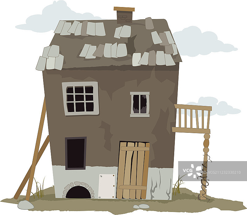 旧小木屋图片素材