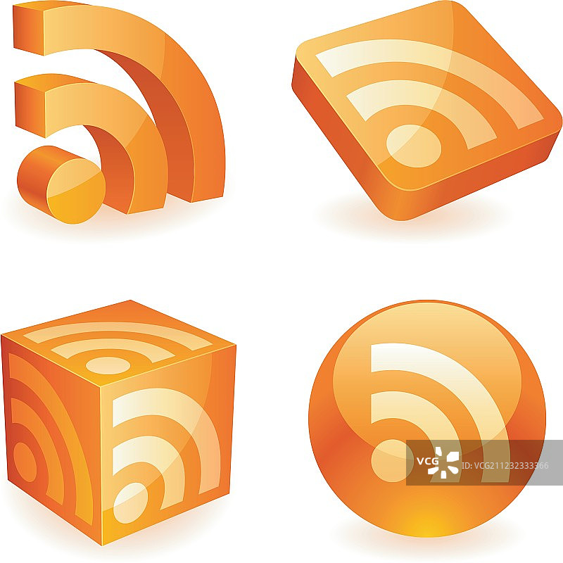 RSS符号图片素材