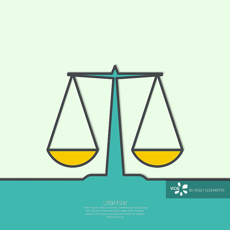 带有平衡符号的抽象背景图片素材