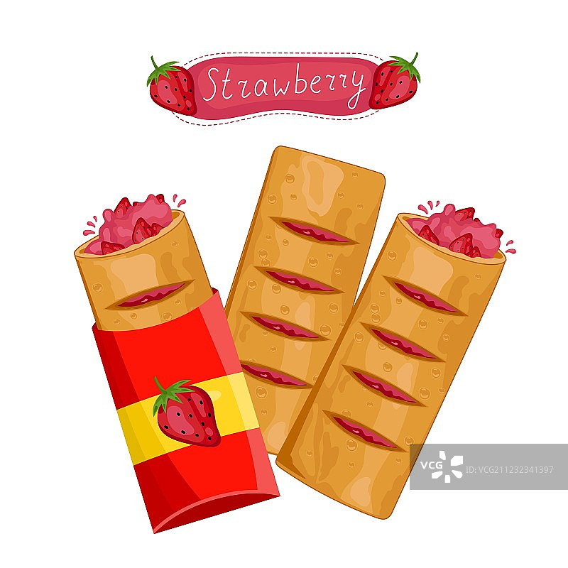 水果馅饼干图片素材