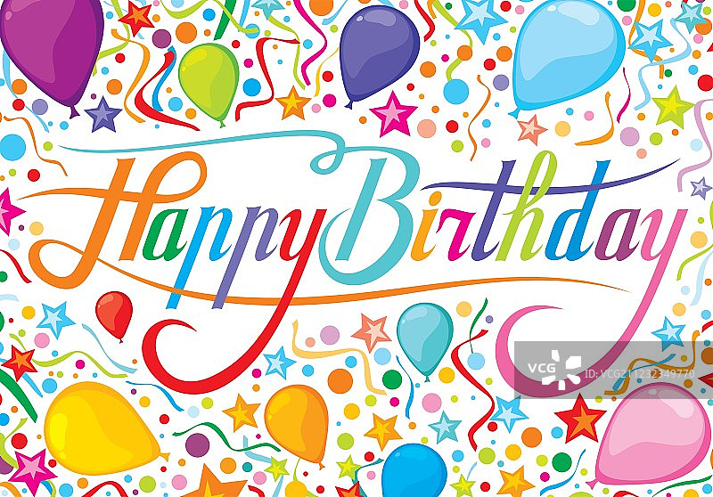 生日快乐图片素材
