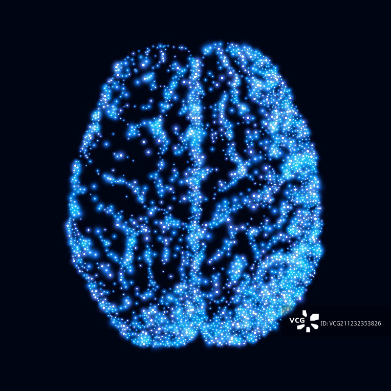 大脑神经元人脑背景图片素材