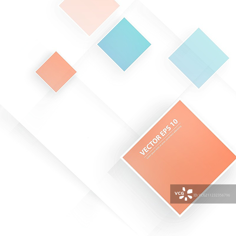 从灰色立方体中抽象出几何形状图片素材