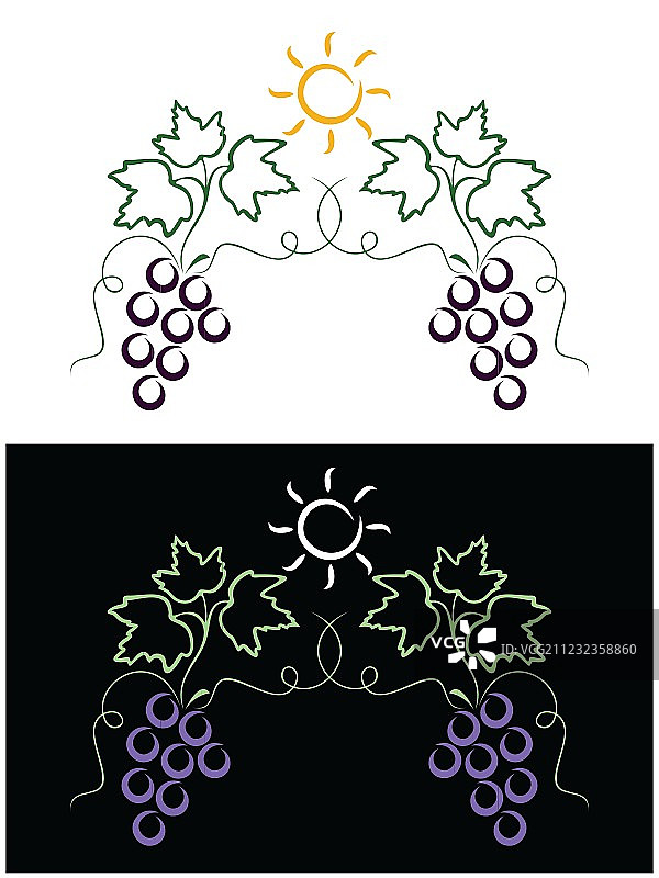 葡萄背景图片素材