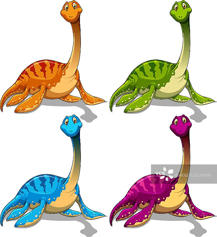 长颈恐龙图片素材