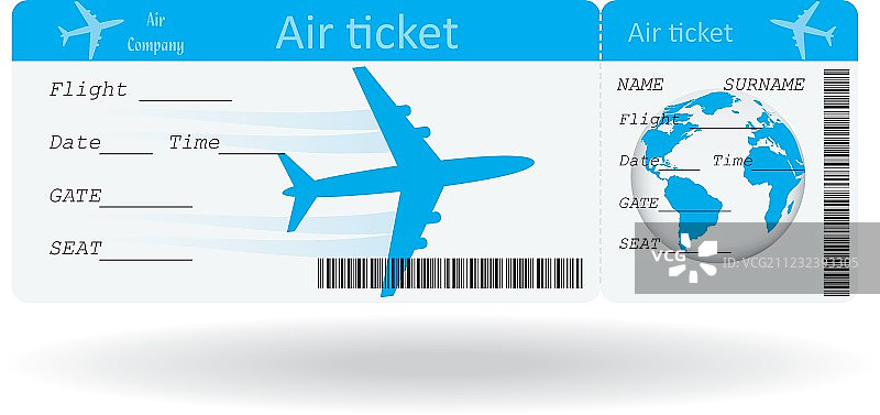 机票样式图片素材