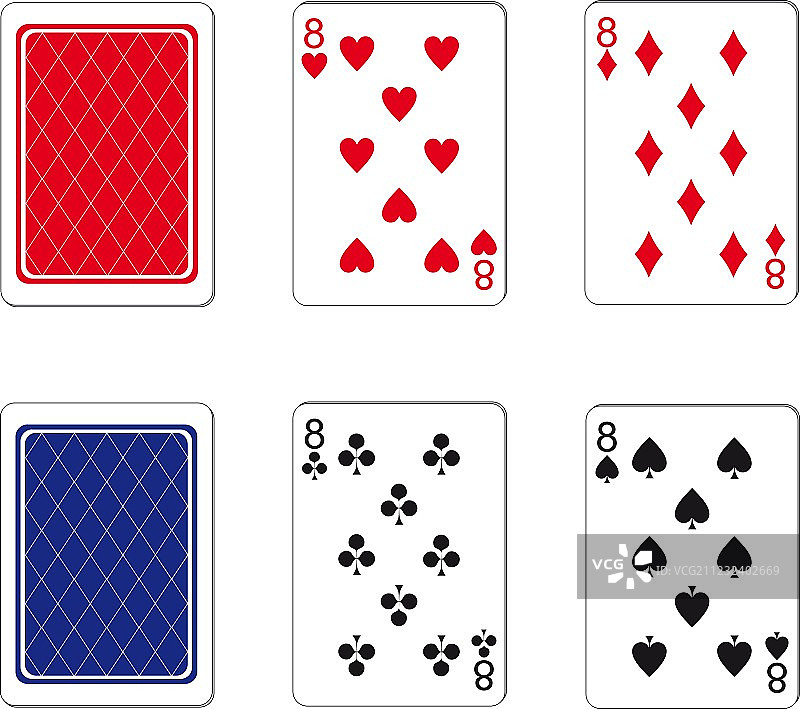 扑克牌套装04图片素材