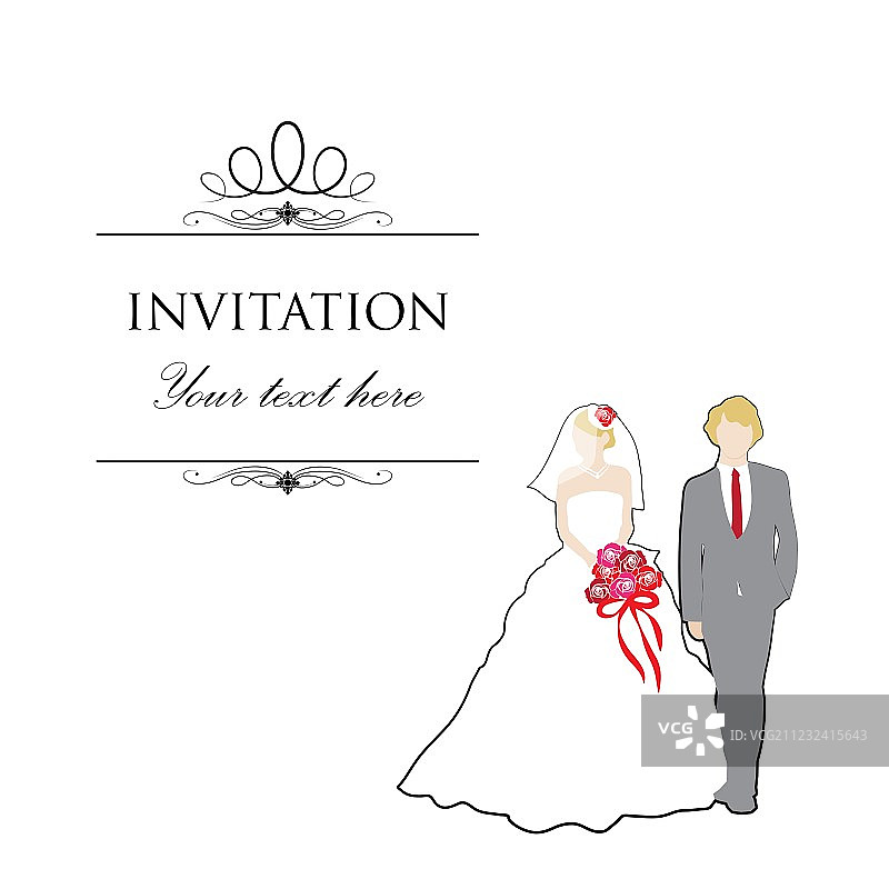 新婚夫妇图片素材