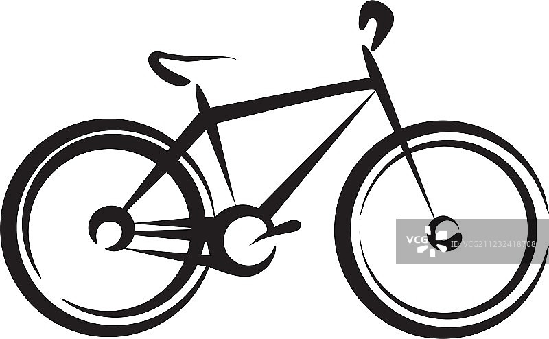 自行车标志图片素材