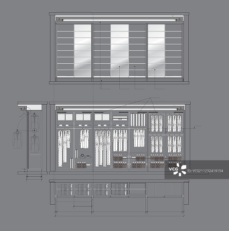 衣帽间壁橱图图片素材