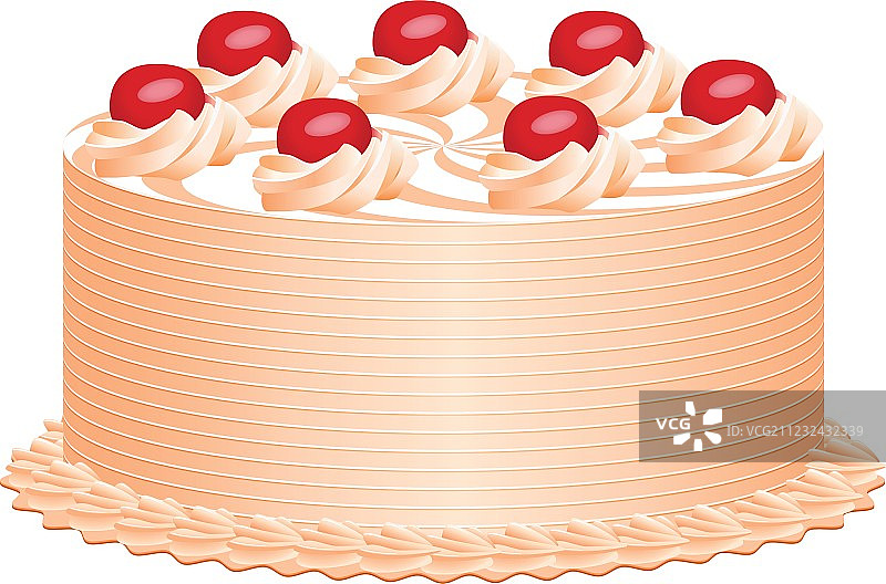 水果蛋糕图片素材