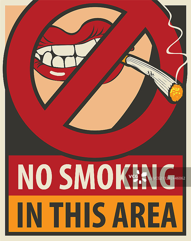 本区域禁止吸烟图片素材