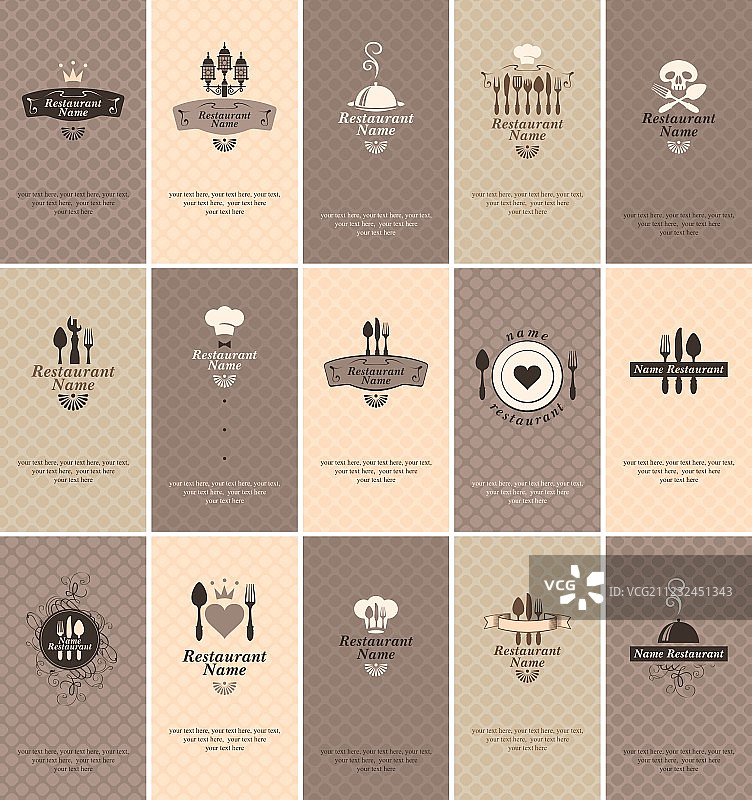 食品名片图片素材