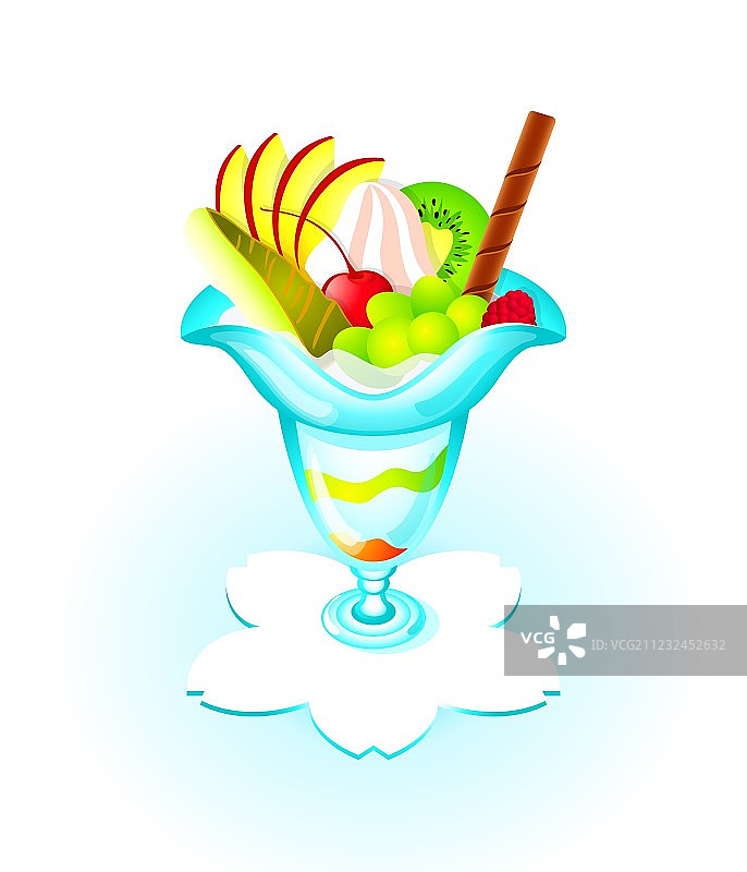 水果冻糕图片素材